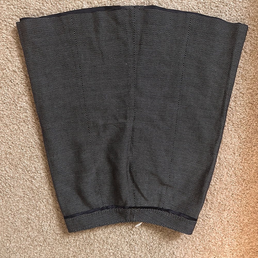 Courreges dotted black and white skirt